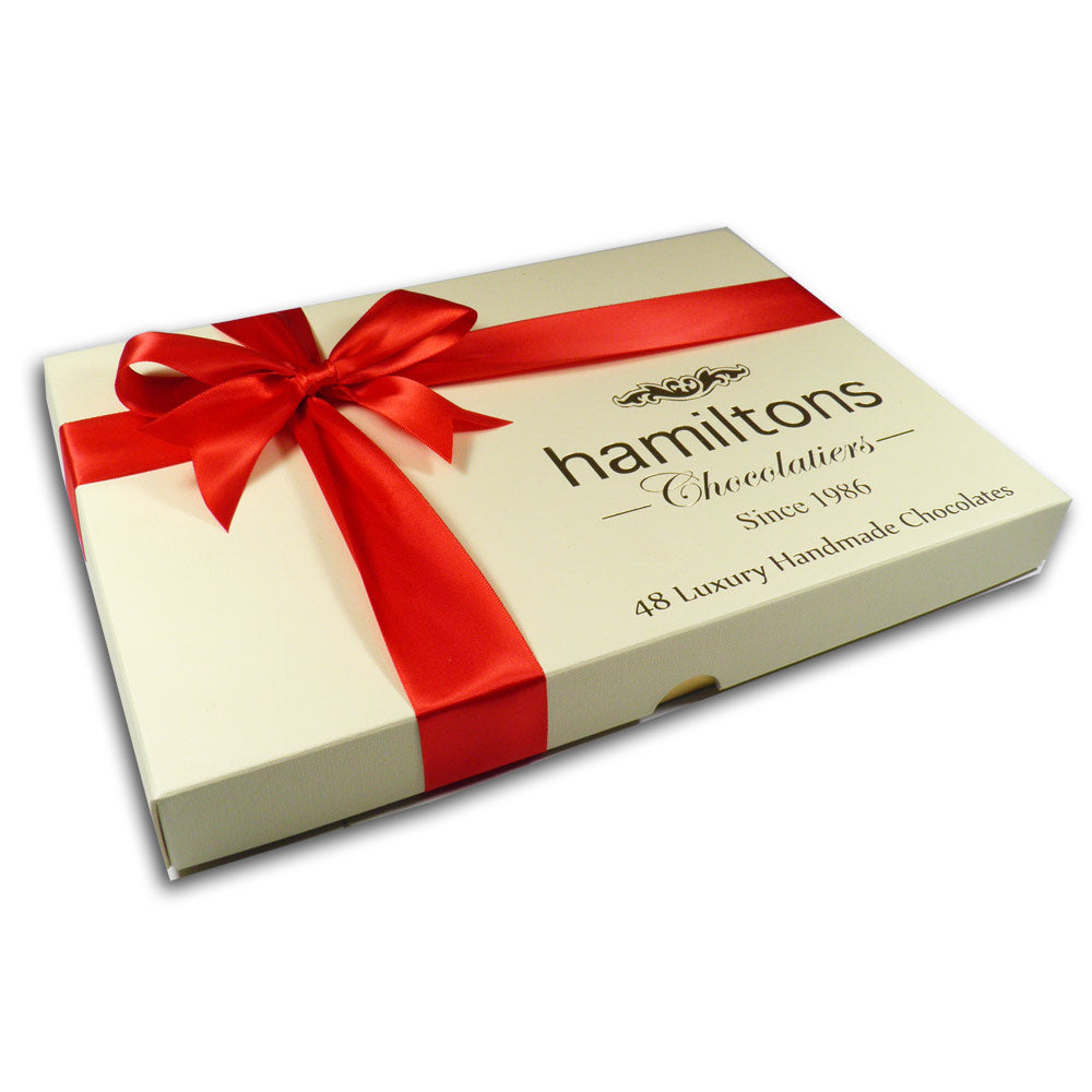 Valentines Day Premium Luxury Chocolate Box 48 Handmade Chocolates