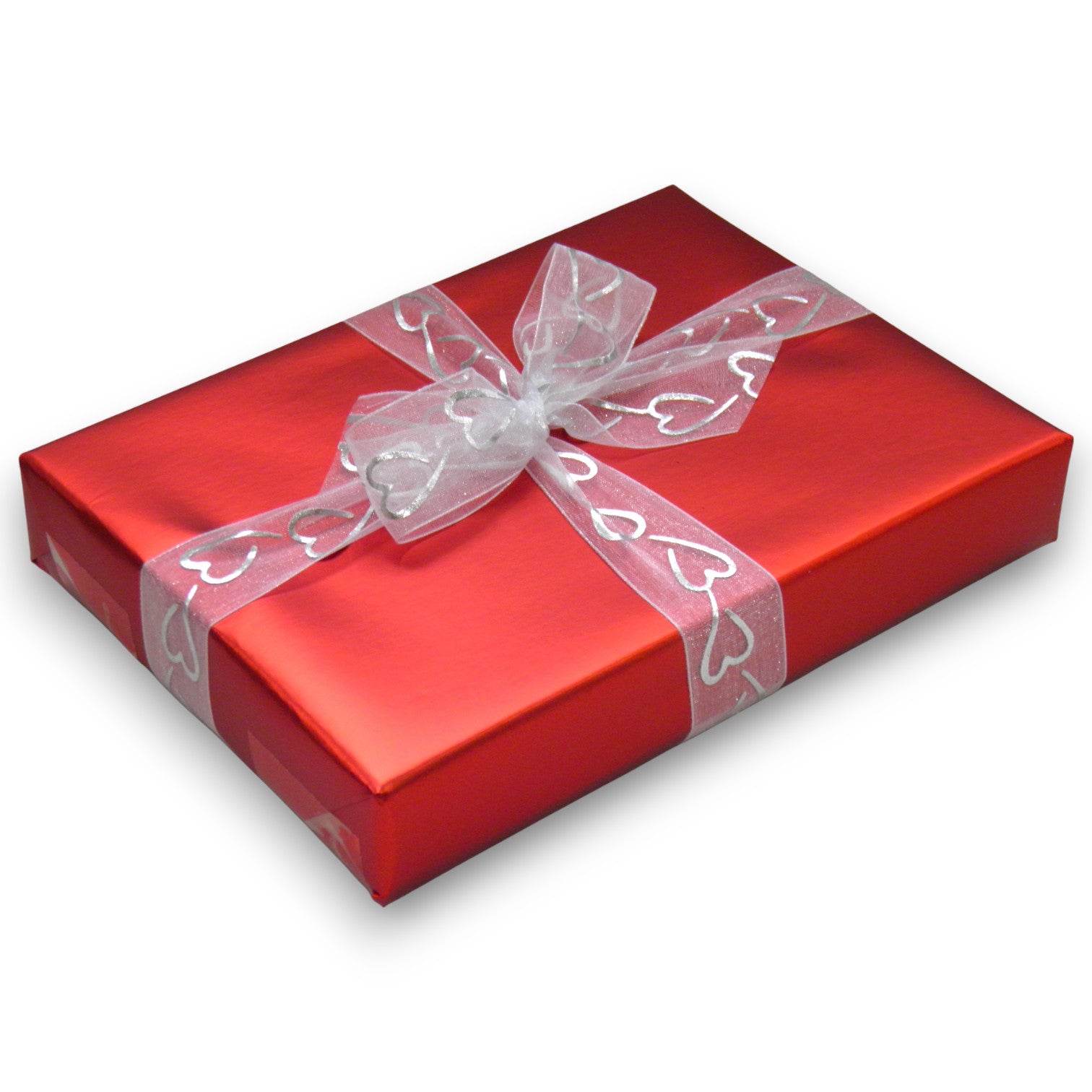 Premium Valentine Gift Wrapped Box Containing 12 Handmade Chocolates